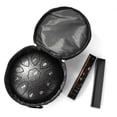 thumbnail image 4 of Steel Tongue Drum 8 pulgadas 11 Tone Hand Pan Drum Tank con baquetas Bolsa de transporte Likrtyny Para estrenar, 4 of 9