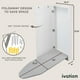 thumbnail image 2 of Mueble de pared para tabla de planchar Ivation con espejo, color blanco, 2 of 8