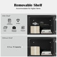 thumbnail image 7 of Resenkos 2-Layer Safe Deposit Box with Digital Keypad, 7 of 7