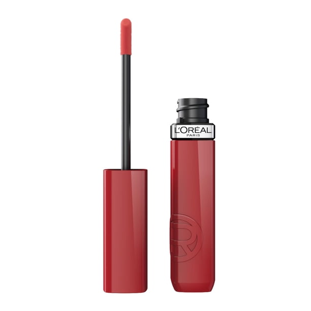 Labial líquido acabado brillante L'Oréal Infallible Laque Resistance Drunk In Rose 215