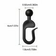 thumbnail image 3 of 18 PC Gazebo Hooks for Curtains and Mosquito Netting, Smooth Gliding Rustproof Curtain Track Hooks, Multipurpose Outdoor Accessories for Gazebo Canopy Screens Sheer Drapes and Privacy Netting, 3 of 4