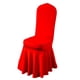 thumbnail image 1 of Funda de Asiento de Silla Plisada Baoblaze Rojo, 1 of 5
