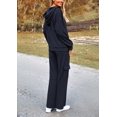 thumbnail image 2 of Conjunto Deportivo Mujer PRETTYGARDEN Sudadera con Capucha Azul Marino Pantalones Cargo Talle S, 2 of 8