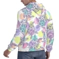 thumbnail image 6 of Wukai Sea Turtles Print Men Hoodies Fleece Sweatshirts Long Sleeve Sweaters Pullover Fall Outfits Winter Clothes-3X-Large, 6 of 7