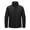 Black, variant on Off Road Ventures Men's Fleece Lined Softshell Jacket Lightweight Waterproof Windbreaker Rain Shell Jacket for Outdoor Hiking