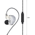 thumbnail image 4 of Wired Earphone Stereo Surround Music Game Calling Function Heavy Bass Noise Cancelling Earbuds In-ear Sport Earphones for Mobile Phone, 4 of 11
