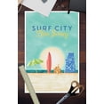 thumbnail image 3 of New Jersey, Surf City (12x18 Wall Art Poster, Room Decor), 3 of 3
