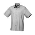 thumbnail image 1 of Premier Mens Poplin Short-Sleeved Shirt, 1 of 2