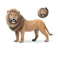 thumbnail image 3 of Lion Model Simulation Lion Wild Animal Model Plastic Desktop Ornament Home Decor Kids Toy, 3 of 5