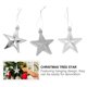 thumbnail image 2 of ColoMX 18Pcs Colgantes para árboles de Navidad Adornos navideños de estrella de cinco puntas estereoscópicas, 2 of 7