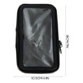 thumbnail image 4 of Miangastore Bike Phone Bag Motorcycle Handlebar Phone Bag 1 Set 7.1x4.1in, 4 of 8