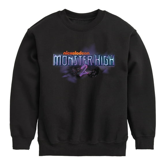 Monster High - Nickelodeon MH2 - Toddler & Youth Crewneck Fleece Sweatshirt