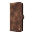 thumbnail image 3 of Allytech Galaxy S23 Ultra Case Wallet, PU Leather Slim Flip Stand Cards Holder Wallet Pocket Magnetic Wallet Case Cover for Samsung Galaxy S23 Ultra - Brown, 3 of 3