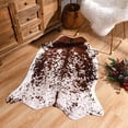 thumbnail image 6 of Easycozy Faux Cowhide Large Cow Print 3 x 4 Feet Thickened Elastic Rug for Bedroom, Living Room, Home Office, Western Decor, 6 of 6