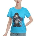 thumbnail image 1 of Women's Basic Short Sleeve T-Shirt Attacking Giant Levi Ackerman, 1 of 6