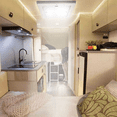 thumbnail image 3 of 2X Lumière Intérieure LED pour Toit de Caravane Van Bateau 10W 6000K Blanc, 3 of 6