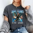 thumbnail image 3 of Eagle and F.lag 250 Years 1776-2026 250th Birthday T-Shirt Unisex, Sizes S-5XL, Goodtee, 3 of 5