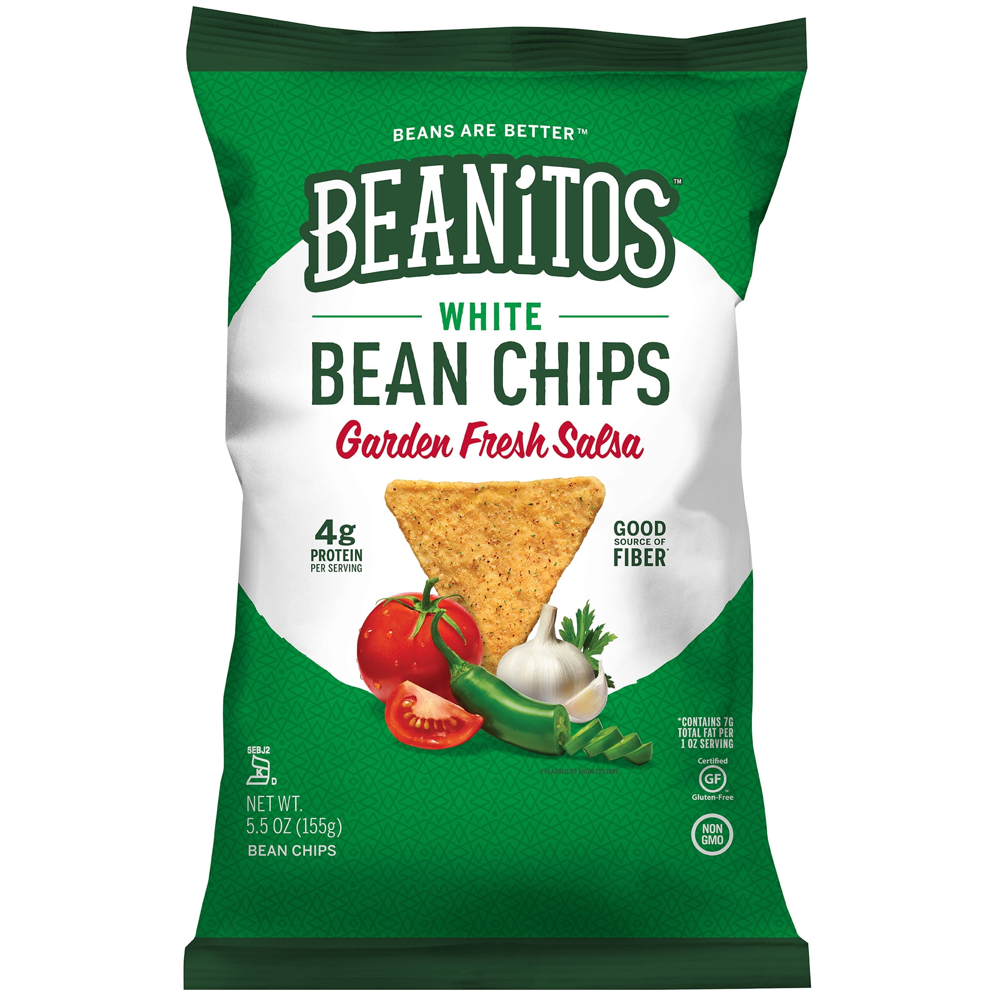 Beanitos White Bean Chips, Garden Fresh Salsa, 5.5 Oz