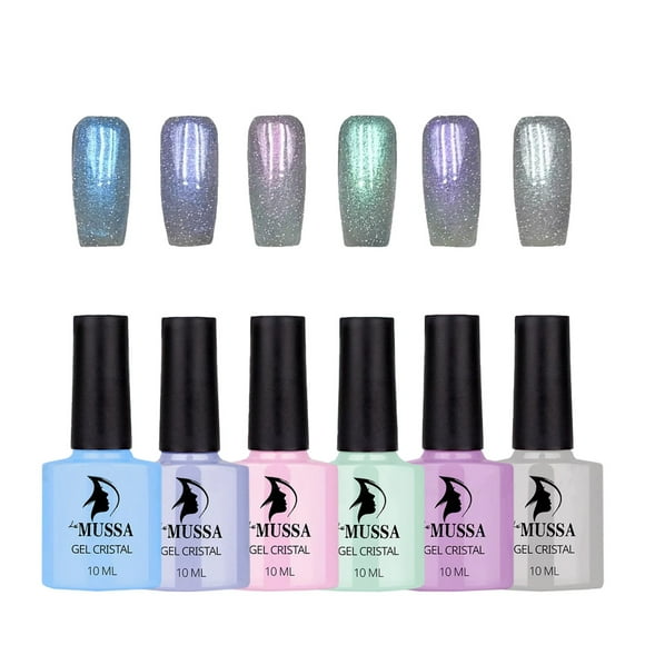Mussa Esmaltes Semipermanentes Gelish Cristal Gama Colores A