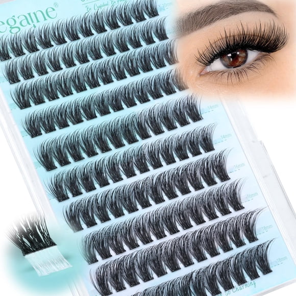 Pestañas autoadhesivas Zegaine Wispy Style 10-18 mm, 120 unidades