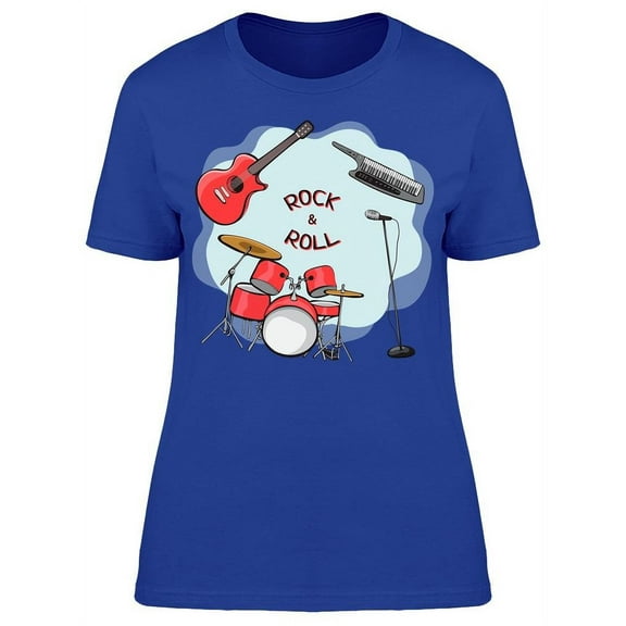 Set Of Instruments T-Shirt Women -Image by Shutterstock, Female x-Large