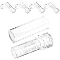 NICEXMAS 5Pcs Plastic Lip Gloss Container Empty Lip Balm Tube for Women Travel Use