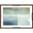 thumbnail image 2 of Art.com Parceled Reflections Art Print by Heather Ross, Brown Frame Wall Art, 29" x 21", 2 of 4