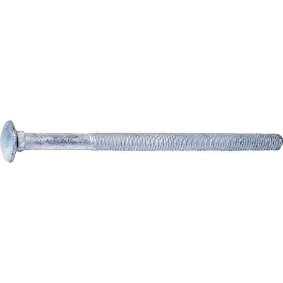 Midwest Fastener 5530 Bolt Carriage Galvanized .5 - 13 x 8