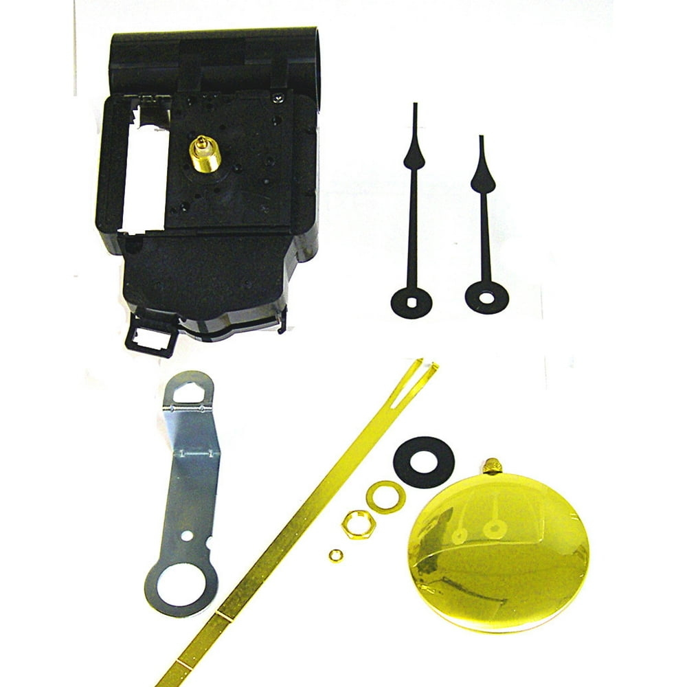National Artcraft Chiming Clock Movement Kit with Hands and 5/16"L