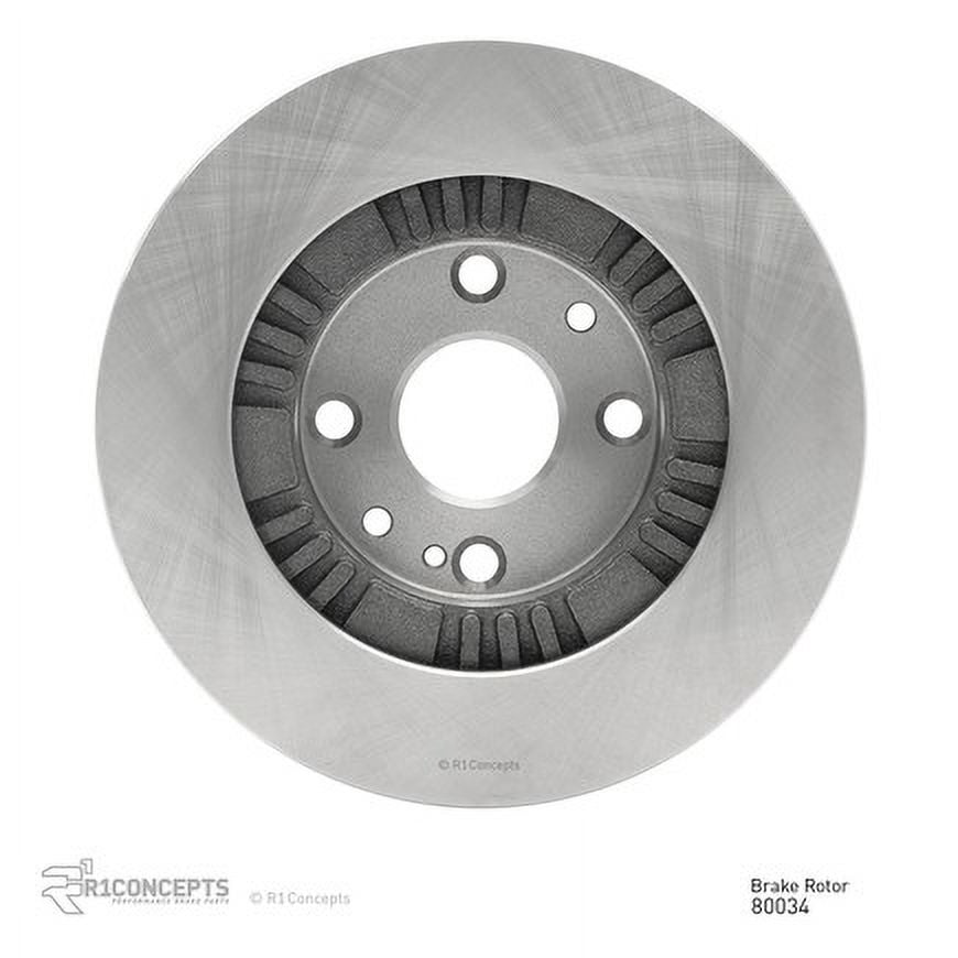 Front Dynamic Friction Company Disc Brake Rotor 600-80034 (1) For 1999-2003 Mazda Protege