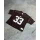 thumbnail image 4 of Camiseta de manga corta con estampado de letras grandes y sueltas de empalme americano para hombre, estilo hip-hop callejero, estilo gótico de verano, diseño de tendencia Y2K, tops para parejas, 4 of 5