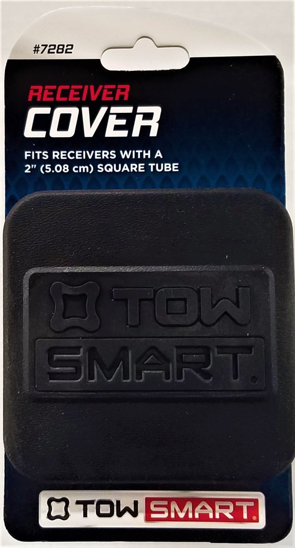 TowSmart 7282 Automotive Hitch Cover, Fits 2 in Receiver Tube