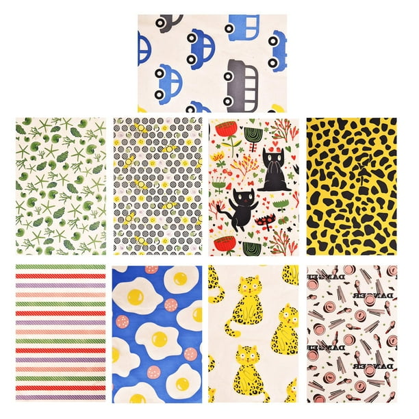 9 Pieces Ceramic Decal Applique Sticker Pottery Ceramics Clay