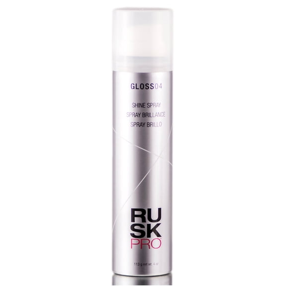 Rusk Pro Gloss04 Shine Hairspray - 4 Oz