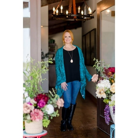 The Pioneer Woman Floral Blanket Cardigan, Womens