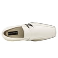 thumbnail image 3 of Mocasines Clásicos Slip-On para Hombre Bruno Marc Blanco Talla 10.5, 3 of 8