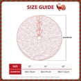 thumbnail image 3 of Kdxio Cat Paw Print Christmas Tree Skirt Christmas Xmas Tree Skirts Mat for New Year Holiday Christmas Party Decorations-48", 3 of 7