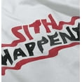thumbnail image 4 of Space Happens Evil Dark Galaxy Nerd Men's Graphic T Shirt Tees Brisco Brands S, 4 of 7