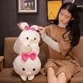 thumbnail image 5 of 30/40cm Coussin Doux Rabbit Animal Dessin Animé Anime Mignon Rond Roulant Gros Lapin Peluche Jouet Cadeau d'Anniversaire pour Enfants, 5 of 5