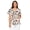Assorted Cartoon Dogs with Paw Prints, variant on Corgi Vet Print Medical Uniform for Women Soft Stretch V Neck Nurse Uniform with Two Front Pockets for Summer, Work, Hospital