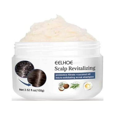 Beessbest Hair Scrub to Nourish & Clarify Exfoliating Scalp Scrub, Cleaning Hair Follicles, Clarify and Remove Buildup for Immense Shine, Scalp Care