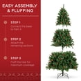thumbnail image 4 of Árbol de Navidad Best Choice Products de 6 pies con 798 puntas, 4 of 7