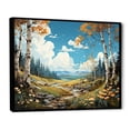 thumbnail image 2 of Designart "Birch Woods Winds XIII" Tree Birch Floater Framed Wall Decor, 2 of 7