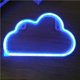thumbnail image 1 of Wosthever Linda nube de dibujos animados decorativa LED lámpara de noche de neón fondo de pared decoración de dormitorio de niños Iluminación navideña Wosthever HA026125-00, 1 of 1