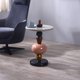thumbnail image 2 of Muebles nórdicos, mesas de té geométricas, mesa auxiliar para sofá de sala de estar, mesa de centro de calabaza de azúcar, mesita de noche, escritorio redondo, personalizada, 2 of 4