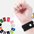 thumbnail image 2 of XIRQI 2026 New 4Pcs Motion Sickness Bands Anti-Nausea Wristband Relief Band Children'S Motion Sickness Relief Belt Nausea Relief for Travel Car Boat Plane Light Lake Blue 3*5Cm, 2 of 6