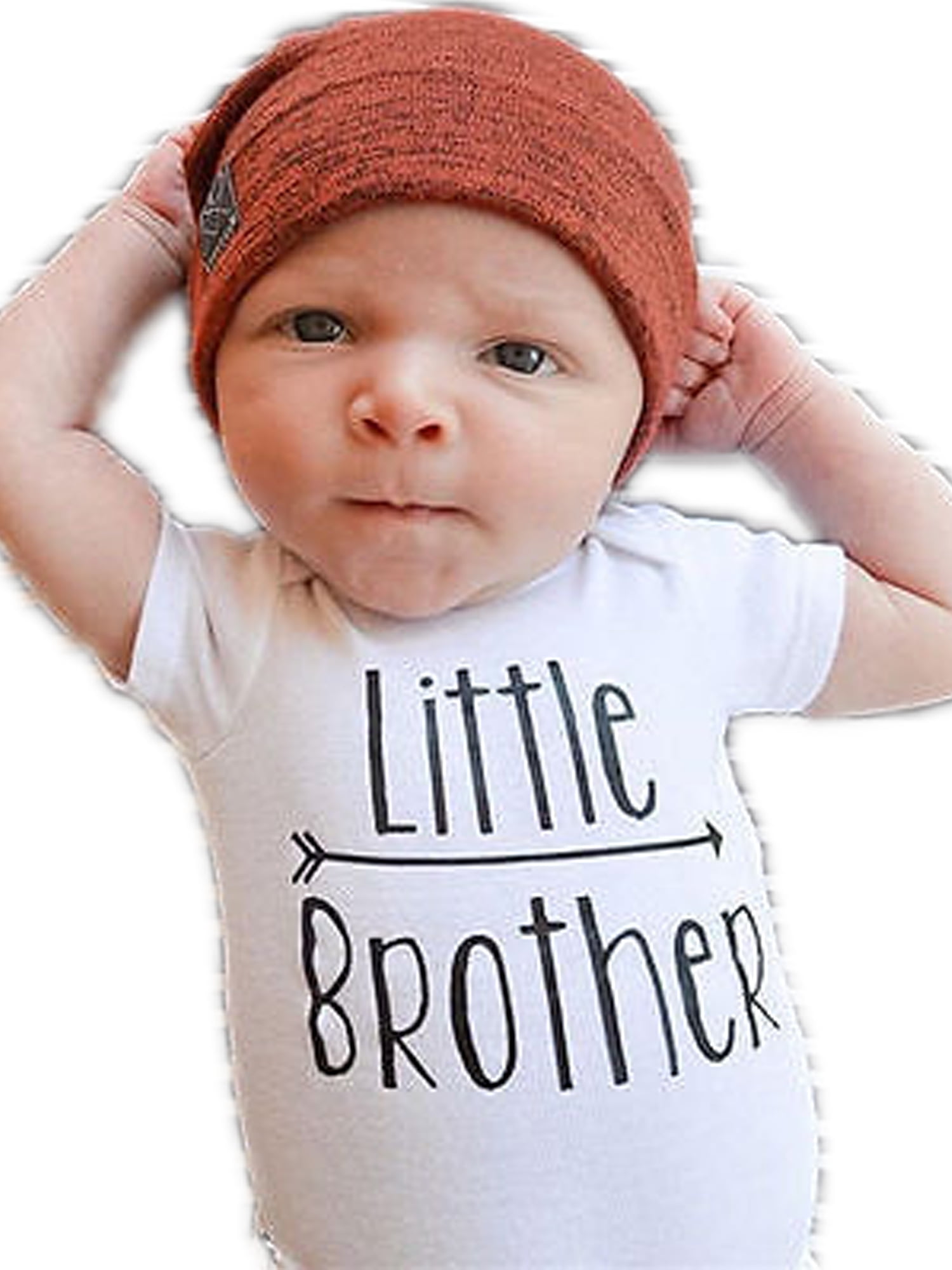 Big Little Brother Matching Set Top T-shirt Baby Boy Romper Bodysuit Jumpsuit US