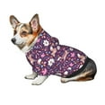 thumbnail image 6 of Uemuo Cute Squirrel Floral for Winter Dog Hoodie Sweatshirts with Pockets Warm Dog Clothes for Small Dogs Chihuahua-XX-Large, 6 of 8