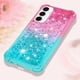 thumbnail image 5 of Funda para Samsung Galaxy A55 5G Transparente con Brillos Carcasa Protectora Antigolpes con Glitter Brillante, 5 of 5