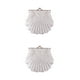 thumbnail image 2 of Bolso de mano Qarigey Mujer multifuncional Elegante blanco 2Conjunto, 2 of 6